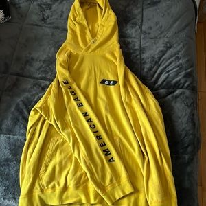 Yellow hoodie
